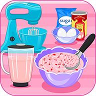 草莓冰淇淋三明治